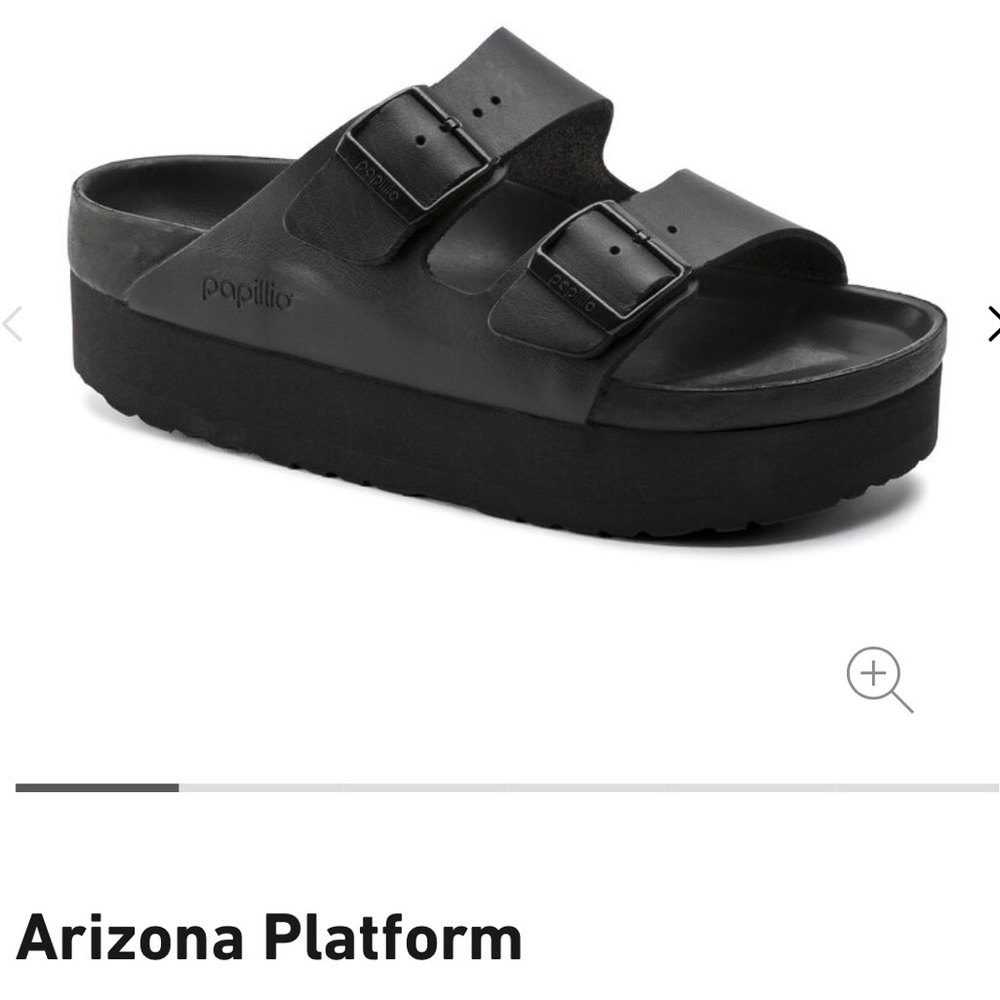 Platform Arizona Papillio by Birkenstock Sandals Size 38/7 US